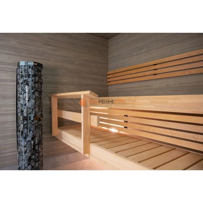 Электрическая печь Harvia Cilindro PC66E Black Steel (без пульта)