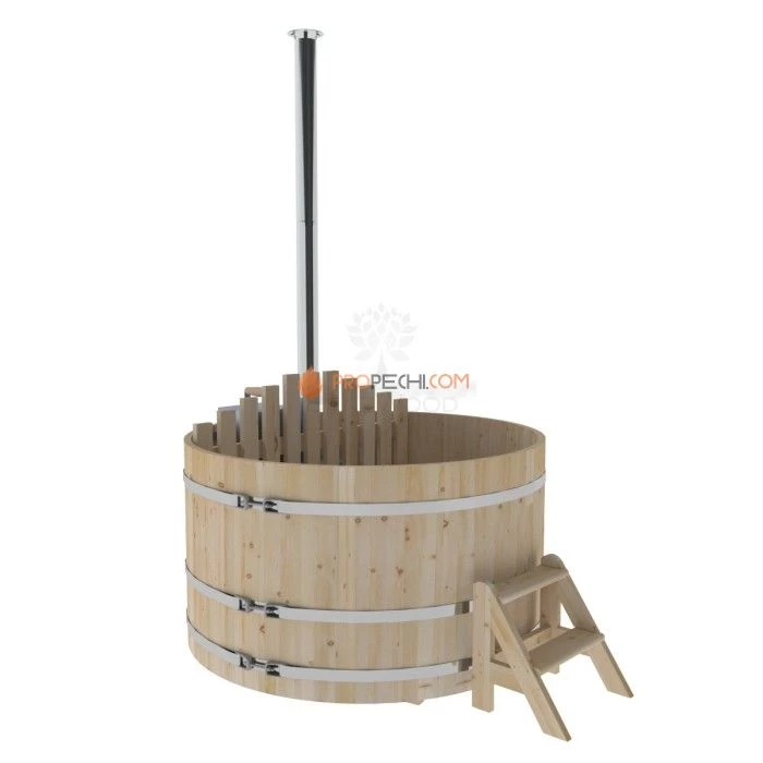 Фурако BentWood из кедра D=1.8 с внутренней печкой стандарт