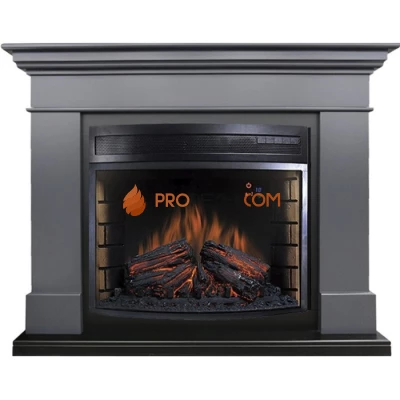 Каминокомплект Royal Flame California - Серый графит с очагом Dioramic 28 LED FX