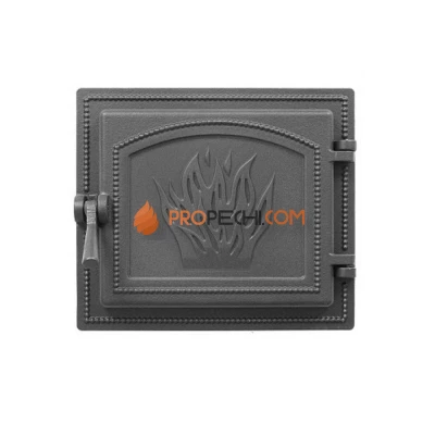 Печная дверца Везувий 261 (антрацит)