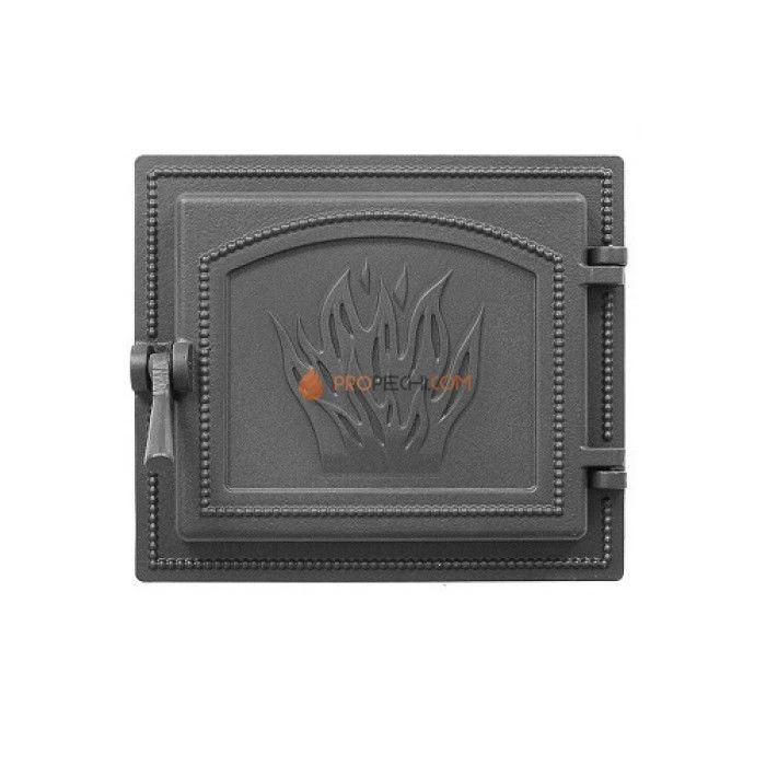 Печная дверца Везувий 261 (антрацит)