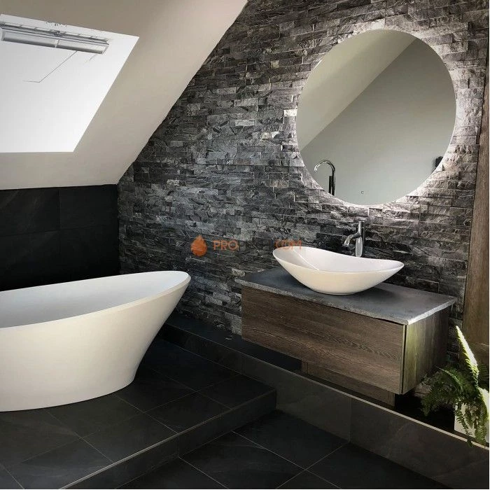 Панель Классик Мрамор Древесный серый (600х150мм) упак. (7шт/0,54м2)