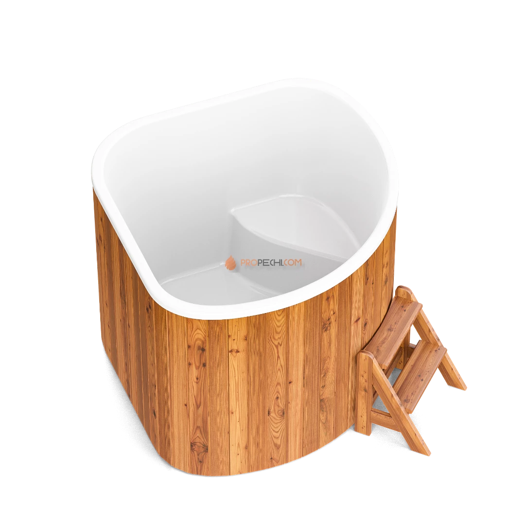 Купель композитная POLARSPA CORNER 160 Термососна