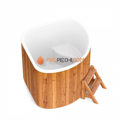 Купель композитная POLARSPA CORNER 160 Термососна