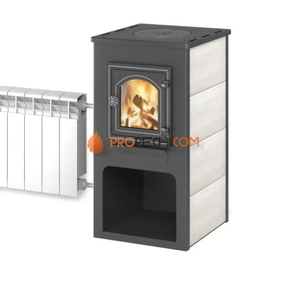 Камин ЭТНА (ДТ-4С) с плитой и т/о D115мм