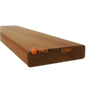 Полок для бани Канадский кедр 2,13м/5шт в уп. (25х90 мм)