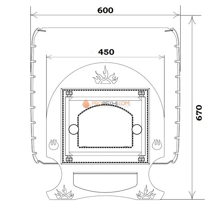 Банная печь Царь Печи Святогор Премиум