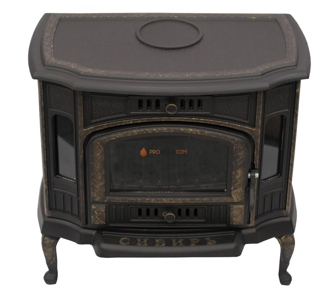 Чугунная печь-камин "Сибирь-10"