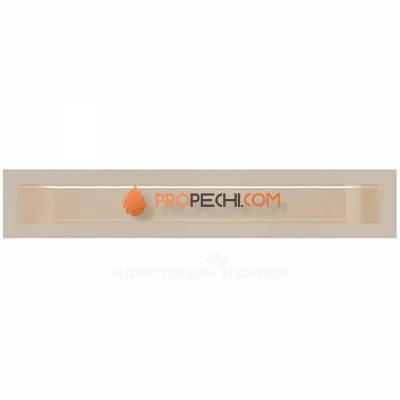 Вентиляционная решетка Kratki LUFT 90x400 мм. бежевая