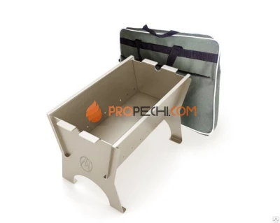 Мангал МИРТРУДМАЙ-1 облегченный, с сумкой