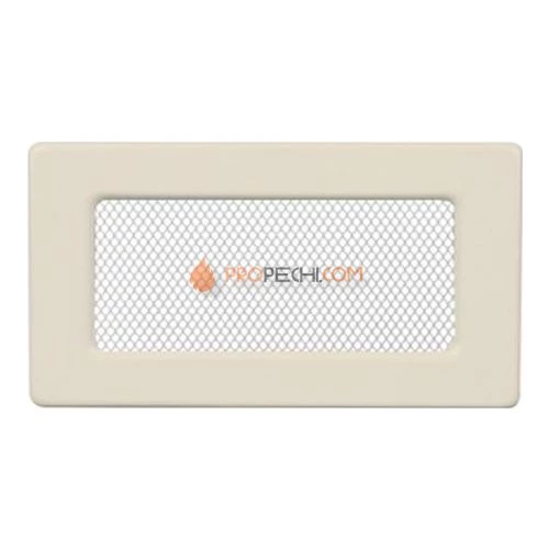 Вент.решетка 110х240 мм. кремовый