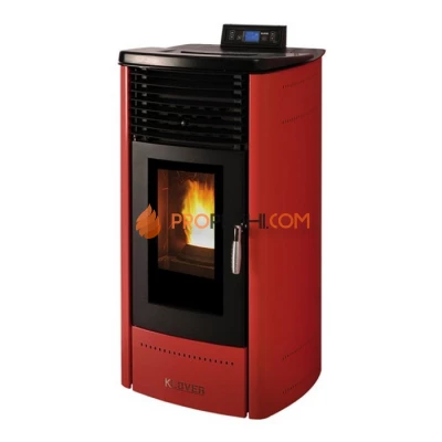 Отопительная печь Klover DEA PLUS (красный)