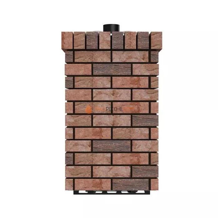 Дровяная банная печь Grill’D Violet Retro Long (Камень 20 кг)