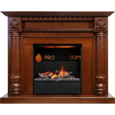 Каминокомплект Dimplex Edinburg - Орех с очагом Albany