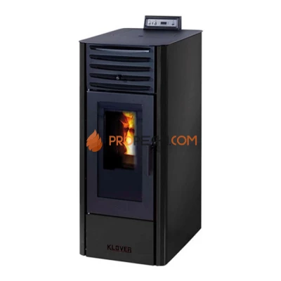 Отопительная печь Klover DEA ECO 8 (матовый черный)