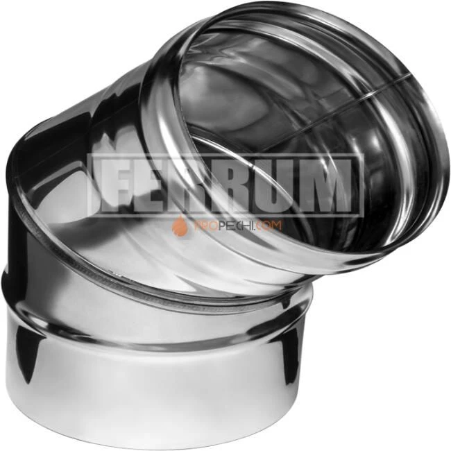 Колено угол 135°, толщина 0,5 мм, Ø200