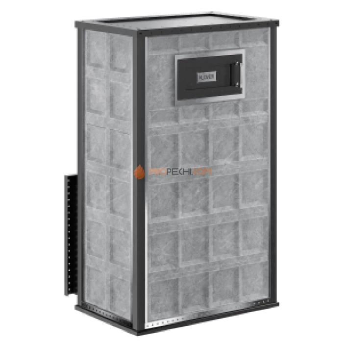 Дровяная печь для бани Klover RT 100-RV ( Талькомагнезит, Design 08 )