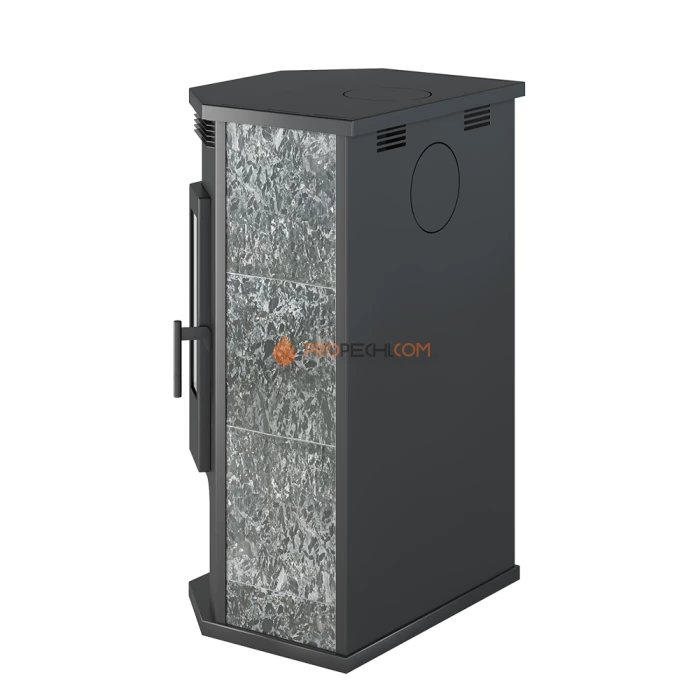 Печь-Камин ASTON 12 кВт (200 м³) Призматик (Пироксенит Элит)