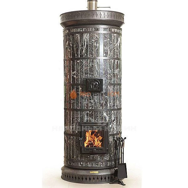 Отопительная печь КДМ Сударыня в амфиболите