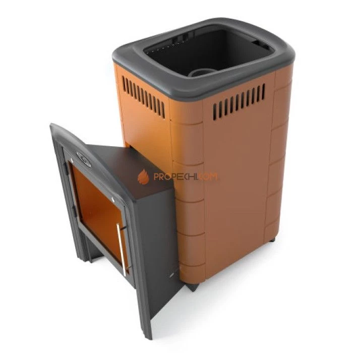 Печь для бани Термофор Тунгуска Cast Витра терракота