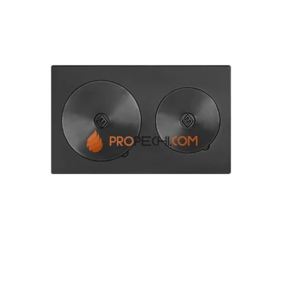 Чугунная плита Везувий двухконфорочная 3В