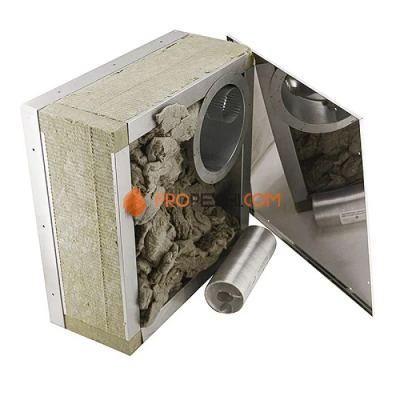 Вентилируемый потолочно-проходной узел WoodSoon Кубасту (без отверстия)