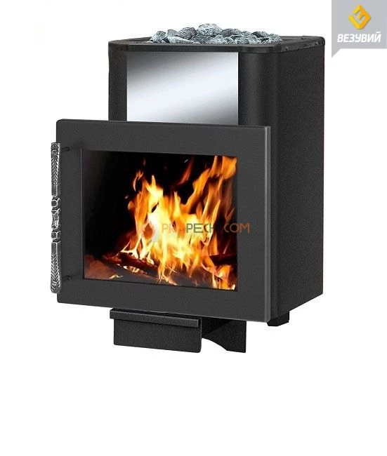 Печь Русичъ Антрацит 16 Панорама