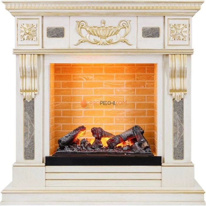 Каминокомплект Dimplex Corsica - Белый шоколад с очагом Cassette 600 NH