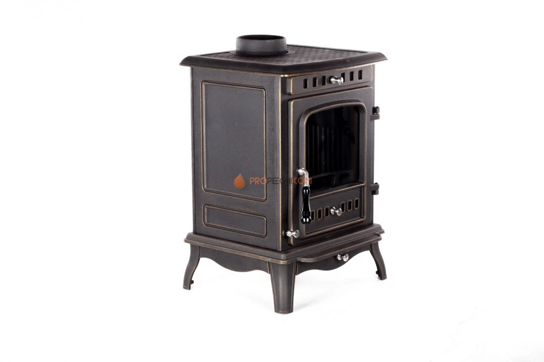 Печь-камин Fireway Erik патина бронза