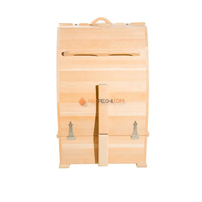 Фитобочка квадратная НКЗ PREMIUM из кедра, 130x84x84 см / 25 мм