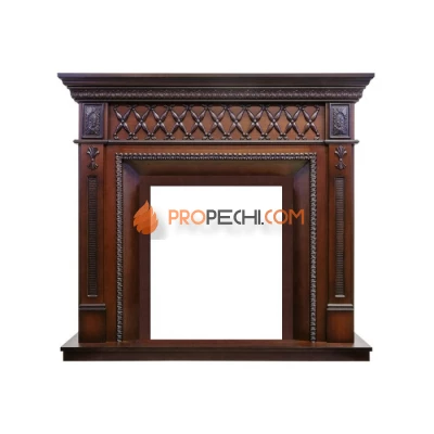 Портал Royal Flame Alexandria - махагон коричневый антик