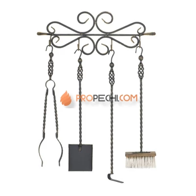 Каминный набор Везувий Кованный N160S