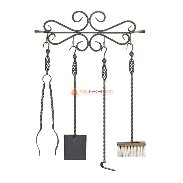 Каминный набор Везувий Кованный N160S