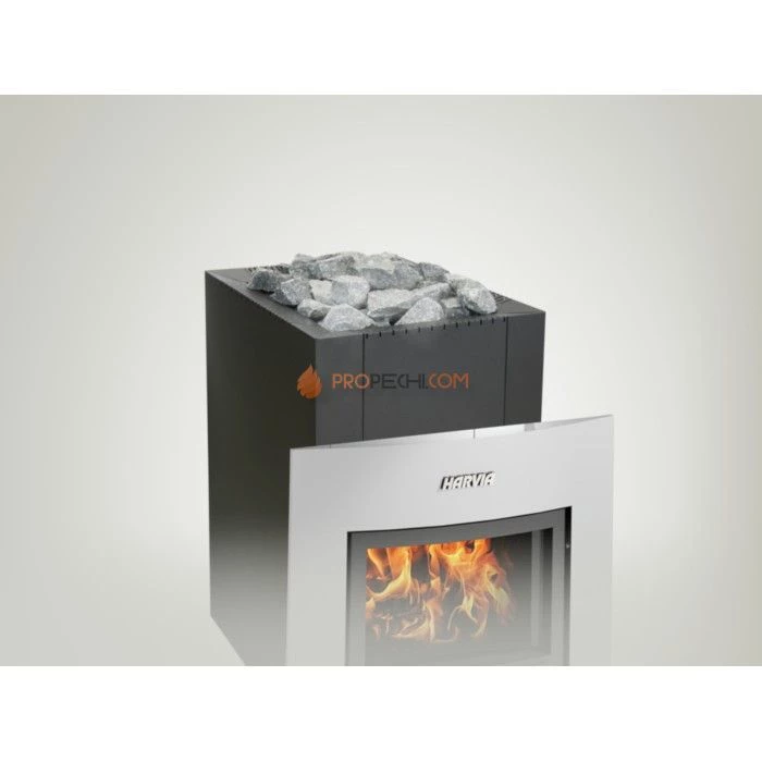 Дровяная печь для бани Harvia 22 Duo Black