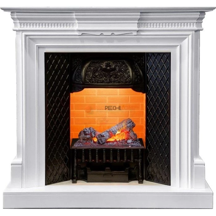 Каминокомплект Dimplex Chelsea - Белый (Ширина 1080см) с очагом Cassette 400 NH