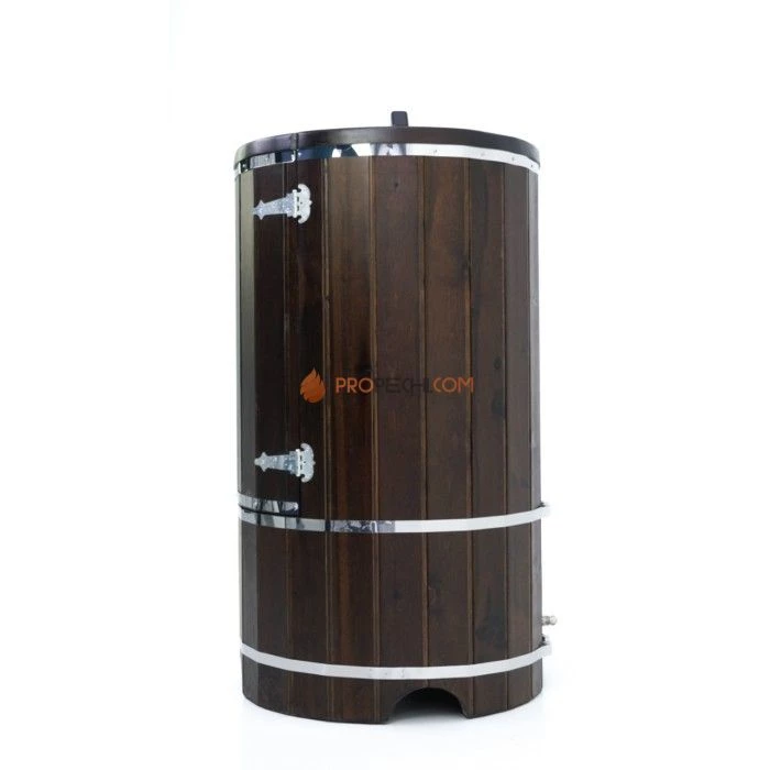 Фитобочка круглая НКЗ SMART из кедра, диаметр 78 см, высота 130 см / 25 мм