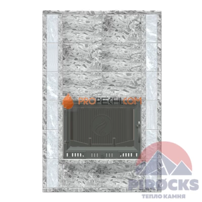 Каминная облицовка Pirocks Осло (пироксенит элит)