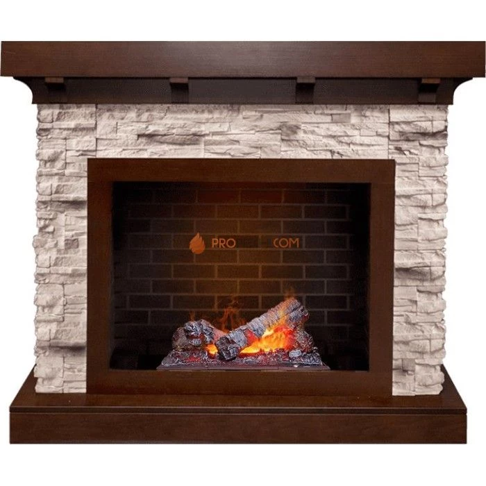 Каминокомплект Dimplex Chalet - Темный дуб/Сланец с очагом Cassette 400 NH