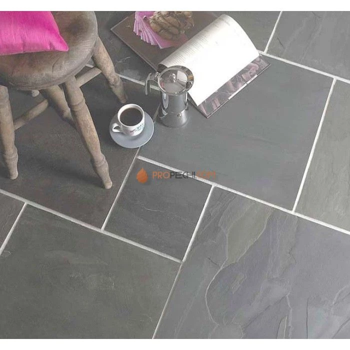 Панель Серый сланец натуральный скол (600х300мм) упак. (6шт/1,08м2)