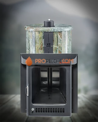 Банная печь Ферингер ПФ Оптима Жадеит наборный