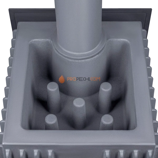 Чугунная банная печь Гефест Гром 50 П2