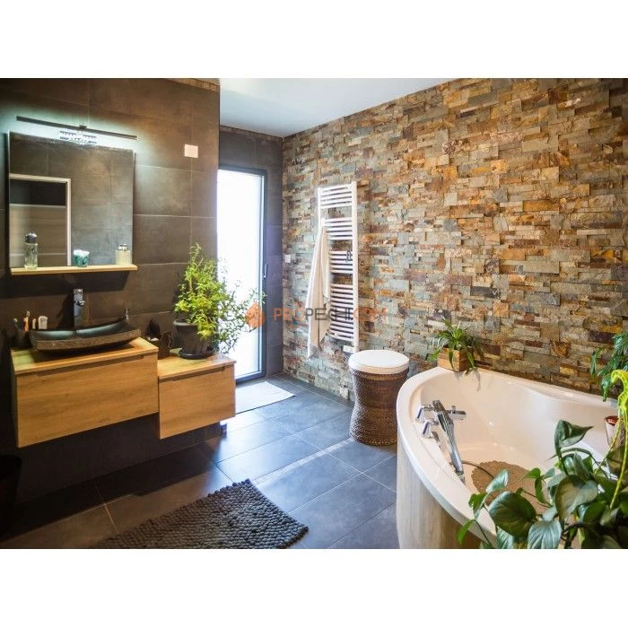 Панель Модерн Сланец Мультиколор (350х180мм) упак. (6шт/0,378м2)