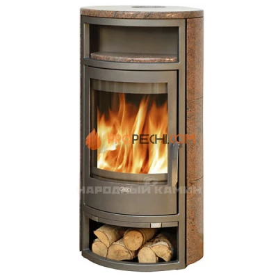 Печь-камин ABX Polar 6 гранит кашмир