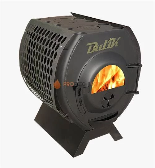 Отопительная печь Березка BuliK 200 Стекло с экранами