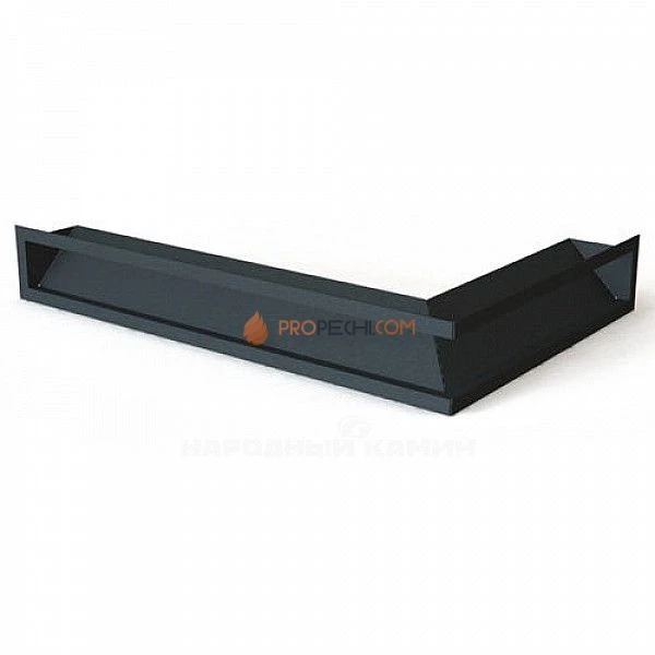 LUFT 1000х400 мм черный муар угловая левая