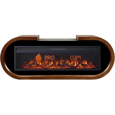 Каминокомплект Royal Flame Soho - Орех с Электрическим очагом Royal Flame Vision 60 LOG LED