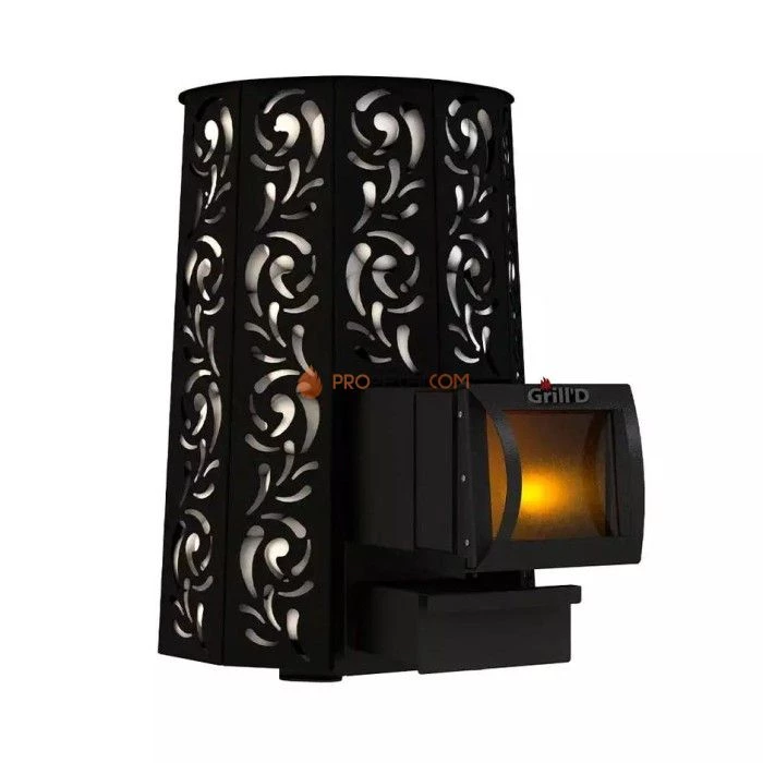 Дровяная печь для бани Grill’D Violet Long