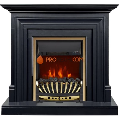 Каминокомплект Royal Flame Bradford - Серый графит с очагом Aspen Gold