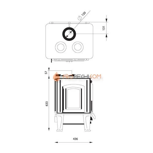 Печь Ferguss Mercuri Cook