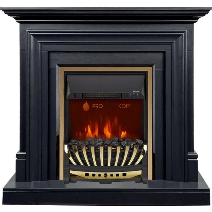 Каминокомплект Royal Flame Bradford - Серый графит с очагом Aspen Gold